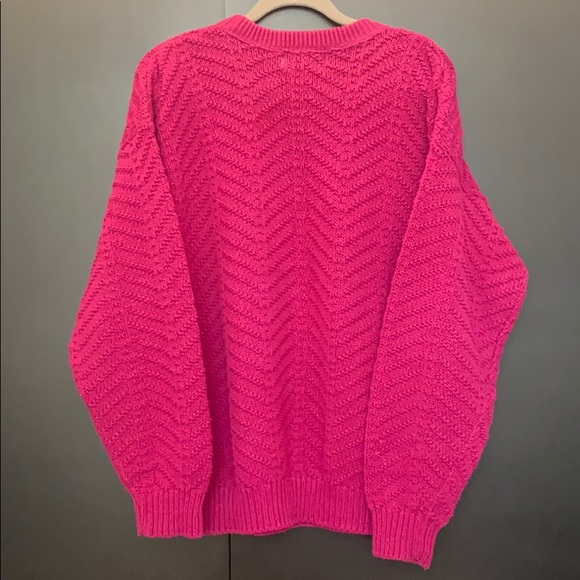 Pink oversize sweater - Picture 4 of 4
